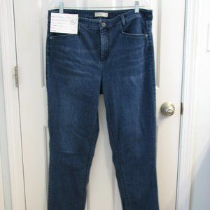 #2 J. JILL Smoothfit Jeans -- 16 Tall, 33" Inseam, Medium Blue, Excellent Cond